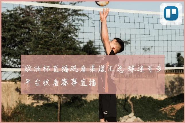 欧洲杯直播观看渠道汇总 球迷可多平台收看赛事直播